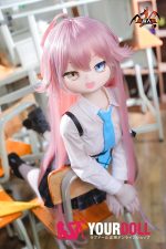 MOZU 星叶 小胸 141cm 画像通りの仕様付き ビニール製のヘッド+TPEボディ 愛嬌 コスプレ衣装 ラブドール 新品 - 画像 (3)
