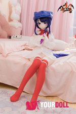 MOZU 米拉 121cm 大胸 15kg 画像と同じ仕様 ビニールヘッド+TPEボディ ヤンデレ コスプレ系 ラブドール 新品 - 画像 (9)