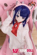 MOZU 米拉 121cm 大胸 15kg 画像と同じ仕様 ビニールヘッド+TPEボディ ヤンデレ コスプレ系 ラブドール 新品 - 画像 (4)