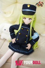 MOZU 光ちゃん 65cm 3.5kg 画像と同じ仕様 ビニールヘッド+シリコンボディ エルフ耳 双子 姉系 ツンデレ コスプレ衣装 フィギュア - 画像 (3)