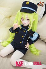 MOZU 望ちゃん 65cm 3.5kg 画像と同じ仕様 ビニールヘッド+シリコンボディ エルフ耳 双子 妹系 メスガキ コスプレ衣装 フィギュア - 画像 (2)