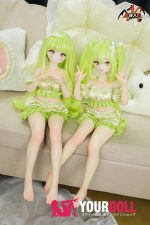 MOZU 望ちゃん 65cm 3.5kg 画像と同じ仕様 ビニールヘッド+シリコンボディ エルフ耳 メスガキ 萌え 常服 フィギュア - 画像 (4)