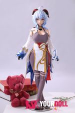 Otaku Doll 65cm 3KG 1穴あり ビニール製のヘッド+シリコンボディ 三種類の顔あり 画像通りの服x2付き コスプレ系 巨乳 エロ オナホール - 画像 (9)