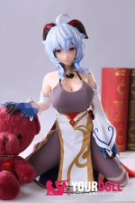 Otaku Doll 65cm 3KG 1穴あり ビニール製のヘッド+シリコンボディ 三種類の顔あり 画像通りの服x2付き コスプレ系 巨乳 エロ オナホール - 画像 (7)