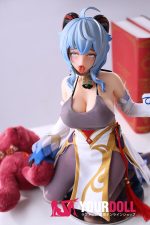 Otaku Doll 65cm 3KG 1穴あり ビニール製のヘッド+シリコンボディ 三種類の顔あり 画像通りの服x2付き コスプレ系 巨乳 エロ オナホール - 画像 (5)