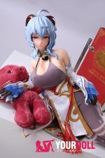 Otaku Doll 65cm 3KG 1穴あり ビニール製のヘッド+シリコンボディ 三種類の顔あり 画像通りの服x2付き コスプレ系 巨乳 エロ オナホール - 画像 (4)