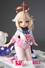 Otaku Doll 65cm 3KG 1穴あり ビニール製のヘッド+シリコンボディ 三種類の顔あり 画像通りの服x2付き コスプレ系 キュート オナホール - 画像 (7)