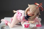 Otaku Doll 65cm 3KG 1穴あり ビニール製のヘッド+シリコンボディ 三種類の顔あり 画像通りの服x2付き コスプレ系 キュート オナホール - 画像 (11)
