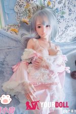 DOLLSENIOR 萌音(Mengyin) フルシリコン ノーマル肌 顎機能追加可 清楚 リアル彼女 ラブドール - 画像 (8)