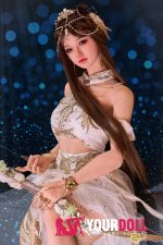 Sangedoll 彩月 #41 158cm Eカップ 顎機能追加可 フルシリコン リアルな肌質感付き 天女 綺麗 等身大 ラブドール - 画像 (11)