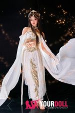 Sangedoll 彩月 #41 158cm Eカップ 顎機能追加可 フルシリコン リアルな肌質感付き 天女 綺麗 等身大 ラブドール - 画像 (18)
