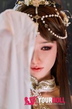 Sangedoll 彩月 #41 158cm Eカップ 顎機能追加可 フルシリコン リアルな肌質感付き 天女 綺麗 等身大 ラブドール - 画像 (4)