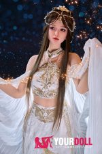 Sangedoll 彩月 #41 158cm Eカップ 顎機能追加可 フルシリコン リアルな肌質感付き 天女 綺麗 等身大 ラブドール - 画像 (13)