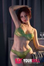 Sangedoll 妮娜 #42 158cm Eカップ 顎機能追加可 フルシリコン リアルな肌質感付き 巨乳 色気 ラブドール - 画像 (6)
