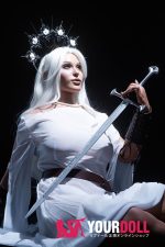 IDO Doll #ID4S 165cm Dカップ フルシリコン 顎機能付き ブラウン肌 欧米系 コスプレ系 熟女 ラブドール - 画像 (9)