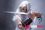 IDO Doll #ID4S 165cm Dカップ フルシリコン 顎機能付き ブラウン肌 欧米系 コスプレ系 熟女 ラブドール - 画像 (29)