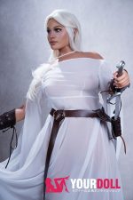 IDO Doll #ID4S 165cm Dカップ フルシリコン 顎機能付き ブラウン肌 欧米系 コスプレ系 熟女 ラブドール - 画像 (18)