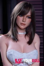 Irontech Doll Celine S13 164cm(AIO) Eカップ フルシリコン ノーマル肌 一体式 肉付きの良い唇 欧米系 ラブドール