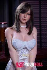 Irontech Doll Celine S13 164cm(AIO) Eカップ フルシリコン ノーマル肌 一体式 肉付きの良い唇 欧米系 ラブドール - 画像 (8)