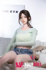 Shedoll Chuyue(楚玥) 168cm Dカップ フルシリコン 顎機能追加可 リアル彼女 清楚 美人 ラブドール - 画像 (21)