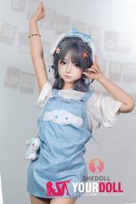 Shedoll Nanxi(南溪) 140cm Aカップ フルシリコン 顎機能追加可 華奢 愛嬌 カスタムメイク ラブドール - 画像 (6)