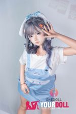 Shedoll Nanxi(南溪) 140cm Aカップ フルシリコン 顎機能追加可 華奢 愛嬌 カスタムメイク ラブドール - 画像 (5)