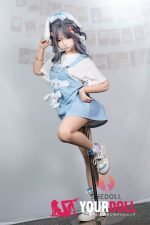 Shedoll Nanxi(南溪) 140cm Aカップ フルシリコン 顎機能追加可 華奢 愛嬌 カスタムメイク ラブドール - 画像 (12)