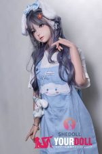 Shedoll Nanxi(南溪) 140cm Aカップ フルシリコン 顎機能追加可 華奢 愛嬌 カスタムメイク ラブドール - 画像 (7)