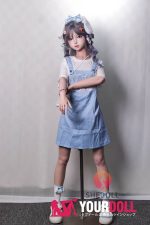 Shedoll Nanxi(南溪) 140cm Aカップ フルシリコン 顎機能追加可 華奢 愛嬌 カスタムメイク ラブドール - 画像 (15)