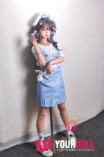 Shedoll Nanxi(南溪) 140cm Aカップ フルシリコン 顎機能追加可 華奢 愛嬌 カスタムメイク ラブドール - 画像 (16)