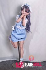 Shedoll Nanxi(南溪) 140cm Aカップ フルシリコン 顎機能追加可 華奢 愛嬌 カスタムメイク ラブドール - 画像 (20)