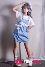 Shedoll Nanxi(南溪) 140cm Aカップ フルシリコン 顎機能追加可 華奢 愛嬌 カスタムメイク ラブドール - 画像 (23)