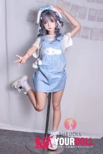 Shedoll Nanxi(南溪) 140cm Aカップ フルシリコン 顎機能追加可 華奢 愛嬌 カスタムメイク ラブドール - 画像 (13)