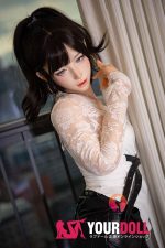 Shedoll Jiangxiaoli(江小梨) 152cm Aカップ フルシリコン 魅惑 色気 ちっぱい ラブドール - 画像 (2)