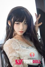 Shedoll Jiangxiaoli(江小梨) 152cm Aカップ フルシリコン 魅惑 色気 ちっぱい ラブドール