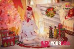 Shedoll Dongsheng(东笙) 148cm Dカップ シリコンヘッド+TPEボディ 愛嬌 サンタガール ラブドール - 画像 (8)