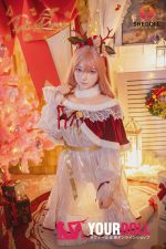 Shedoll Jiangxiaotang(江小棠) 160cm Cカップ フルシリコン 顎機能追加可 サンタガール 綺麗 カスタム瞳 ラブドール - 画像 (4)