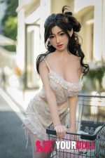 Starpery Yufan 159cm Eカップ Light tan肌 フルシリコン ボディ材質選択可 顎機能付き 巨乳 清楚 等身大 美人 ラブドール - 画像 (4)