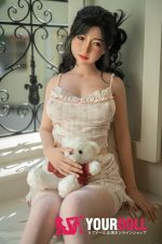 Starpery Yufan 159cm Eカップ Light tan肌 フルシリコン ボディ材質選択可 顎機能付き 巨乳 清楚 等身大 美人 ラブドール - 画像 (8)