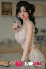 Starpery Yufan 159cm Eカップ Light tan肌 フルシリコン ボディ材質選択可 顎機能付き 巨乳 清楚 等身大 美人 ラブドール - 画像 (12)