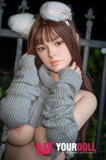 Starpery Chloe 163cm Gカップ Light tan肌 フルシリコン ボディ材質選択可 エロ 魅惑の谷間 ラブドール 新品 - 画像 (4)