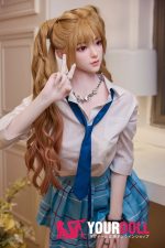 Starpery Asuka 163cm Cカップ Light tan肌 フルシリコン ボディ材質選択可 活発 アジア系 愛嬌 ラブドール 新品 - 画像 (16)