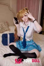 Starpery Asuka 163cm Cカップ Light tan肌 フルシリコン ボディ材質選択可 活発 アジア系 愛嬌 ラブドール 新品 - 画像 (19)