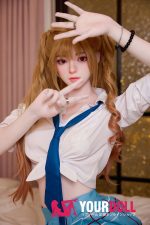 Starpery Asuka 163cm Cカップ Light tan肌 フルシリコン ボディ材質選択可 活発 アジア系 愛嬌 ラブドール 新品 - 画像 (2)