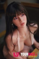 Top Fire Doll Ivy T46 170cm Dカップ ダークブラウン肌 フルシリコン 顎機能付き 長身 肉付きの良い唇 ほくろ ラブドール 新品 - 画像 (4)