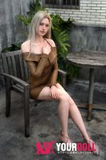 WaxDoll GE41_1 175cm Eカップ Fair肌 フルシリコン 欧米系 長身 熟女 雀斑メイク ラブドール - 画像 (26)