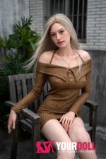 WaxDoll GE41_1 175cm Eカップ Fair肌 フルシリコン 欧米系 長身 熟女 雀斑メイク ラブドール - 画像 (12)