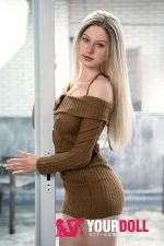 WaxDoll GE41_1 175cm Eカップ Fair肌 フルシリコン 欧米系 長身 熟女 雀斑メイク ラブドール - 画像 (21)