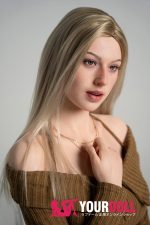 WaxDoll GE41_1 175cm Eカップ Fair肌 フルシリコン 欧米系 長身 熟女 雀斑メイク ラブドール - 画像 (4)