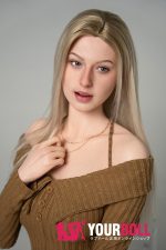 WaxDoll GE41_1 175cm Eカップ Fair肌 フルシリコン 欧米系 長身 熟女 雀斑メイク ラブドール - 画像 (6)
